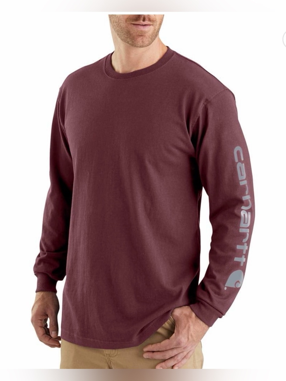 Carhartt Men's Loose Fit Heavyweight Long Sleeve | Size L